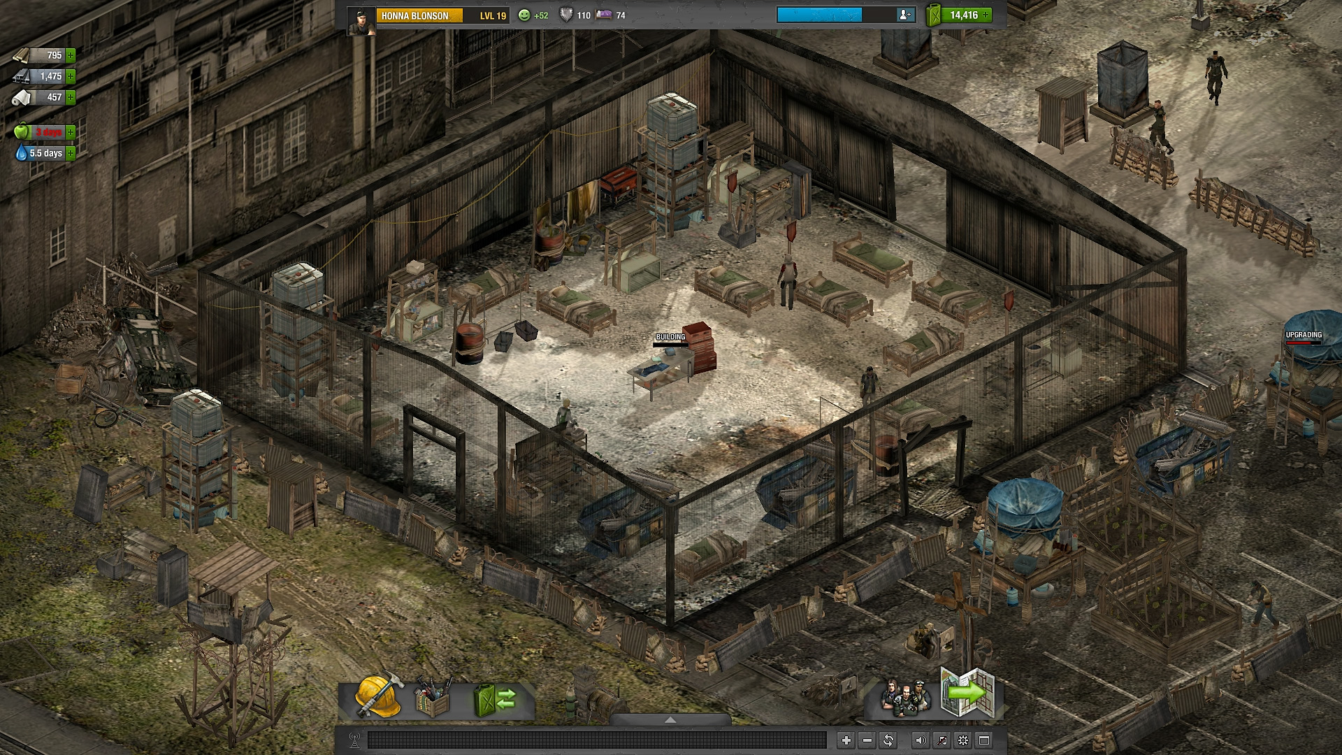 The players compound